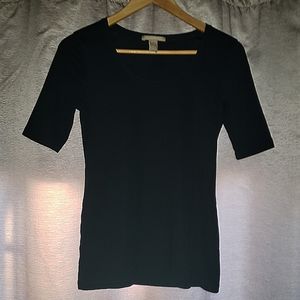 Banana Republic Black Tee
